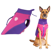 Canada Pooch High Tide Life Jacket Pink/Purple Size 10