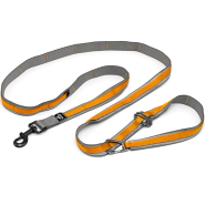 Kurgo Dog Quantum Leash 2.0 48-72" Orange