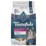 Blue Cat Tastefuls Adult Hairball Control Chk&BrRice 7 lb