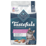 Blue Cat Tastefuls Adult Sensitive Stomach Chk&BrRice 15 lb