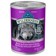 Blue Wilderness Dog GF Beef & Chicken Grill 12/12.5 oz