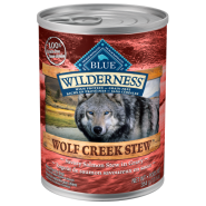 Blue Dog Wilderness GF Wolf Creek Stew Salmon 12/12.5 oz