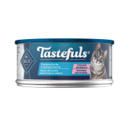 Blue Cat Tastefuls Adult Chicken Morsels in Gravy 24/5.5oz