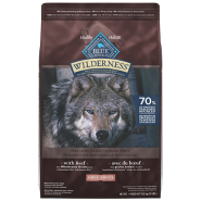Blue Dog Wilderness High Protein +WG Adult Beef 24 lb