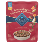 Blue Dog Tempting Toppers Adult Beef Dinner 24/3oz