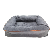 BeOneBreed Snuggle Bed Dark Gray Medium/Large 32x40"