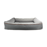 BeOneBreed Snuggle Bed Light Gray 32x40"