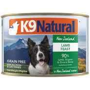 K9 Natural Dog Lamb 12/6oz Cans