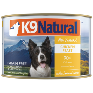 K9 Natural Dog Chicken 12/6oz Cans