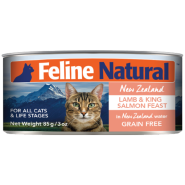 Feline Natural Cat Lamb & King Salmon 24/3oz Cans