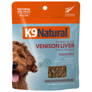 K9 Natural Dog Treats Healthy Bites Venison Liver 1.76oz