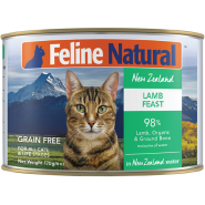 Feline Natural Cat Lamb 12/6oz Cans