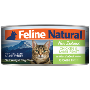 Feline Natural Cat Chicken & Lamb 24/3oz Cans