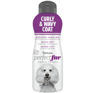 TropiClean Perfect Fur Curly & Wavy Coat Shampoo 16 oz