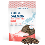 Icelandic+ Cat Combo Bites Mini Cod & Salmon 1.75 oz