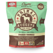 Primal Dog Raw Chicken Nuggets 3 lb
