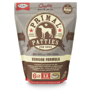 Primal Dog Raw Venison Patties 6 lb