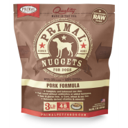 Primal Dog Raw Pork Nuggets 3 lb