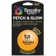 Spunky Pup Fetch & Glow Ball MED