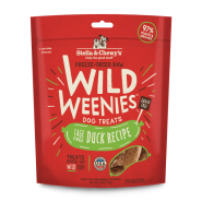 --Currently Unavailable-- Stella&Chewys Dog Wild Weenies Duck Treats 3.25 oz