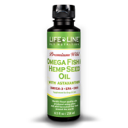 Lifeline Wild Omega Fish & Hemp Seed Oil 8.5 oz