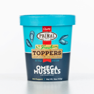 Primal Fresh Toppers Omega Mussels 16 oz