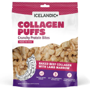 Icelandic+ Dog Beef Collagen Puffs Bites w/Marrow 2.5 oz
