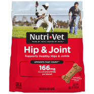 Nutri-Vet Hip & Joint Biscuits Dogs Regular Strength 19.5oz