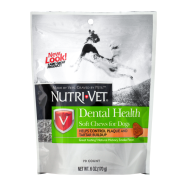 Nutri-Vet Dental Health Soft Chews For Dogs 6 oz