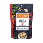 Instinct Dog FD Raw Meals GF Real Beef 9.5 oz