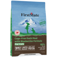 FirstMate Cat LID GF Cage Free Duck with Blueberries 8/1 lb