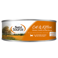 NutriSource Cat & Kitten Chicken Turkey & Lamb 12/5.5oz