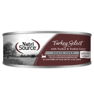 NutriSource Cat Grain Free Turkey Select 12/5.5oz