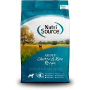 NutriSource Dog Adult Chicken & Rice 13.6kg Bonus Bag