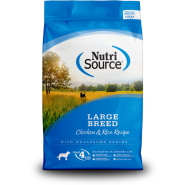 NutriSource Dog Large Breed Chicken & Rice 13.6kg Bonus Bag