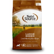 NutriSource Dog Large Breed LambMeal & Rice 13.6kg Bonus Bag