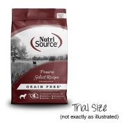 NutriSource Dog Grain Free Prairie Select Trials 12/140g