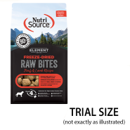 NutriSource Dog Element FD Raw Bites Beef&Lamb Trials 32/1oz