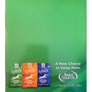 NutriSource Shelf Talker Choice New Choice in Value