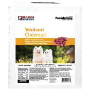 Red Dog Blue Kat Dog Foundations Venison Bulk 12/1 lb