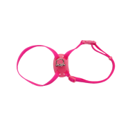 SizeRight SnagProof Adj Nylon Cat Harness 12-18" Neon Pink