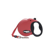 Power Walker Retractable Leash Red Small