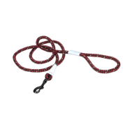K9 Explorer Reflective Braided Rope Snap Leash Berry 6