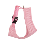 ComfortSoft Wrap Adj Cat Mesh Harness 3/8x14-16" Bright Pink