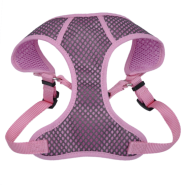 Comfort Soft Sport Wrap Adj Harness 5/8x19-23" Grey/Pink