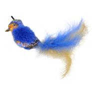 Coastal Turbo Cat Toy Life-like Blue Bird