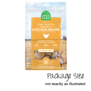 Open Farm Dog Freeze-Dried Raw Harvst Chicken Patties 17.5oz