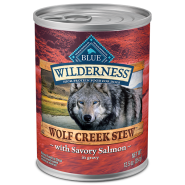 Blue Dog Wilderness GF Wolf Creek Stews Salmon 12/12.5 oz