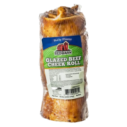 Redbarn Dog Beef Cheek Roll Glazed Bully Small/Medium