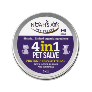 Noah's Ark Dog/Cat Salve 4in1 Paws Noses Elbows Wrinkles 3oz